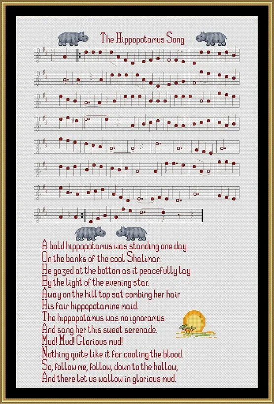 The Hippopotamus Song