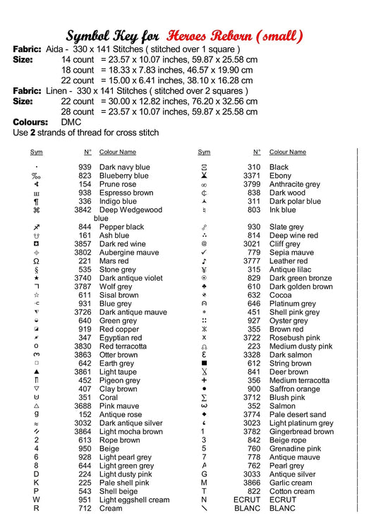 Heroes Reborn TV patterns created by Sam