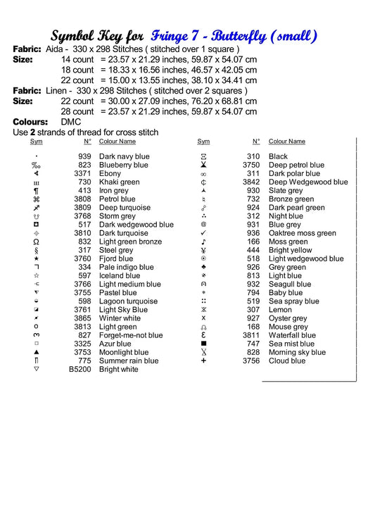 Fringe 7 - Butterfly