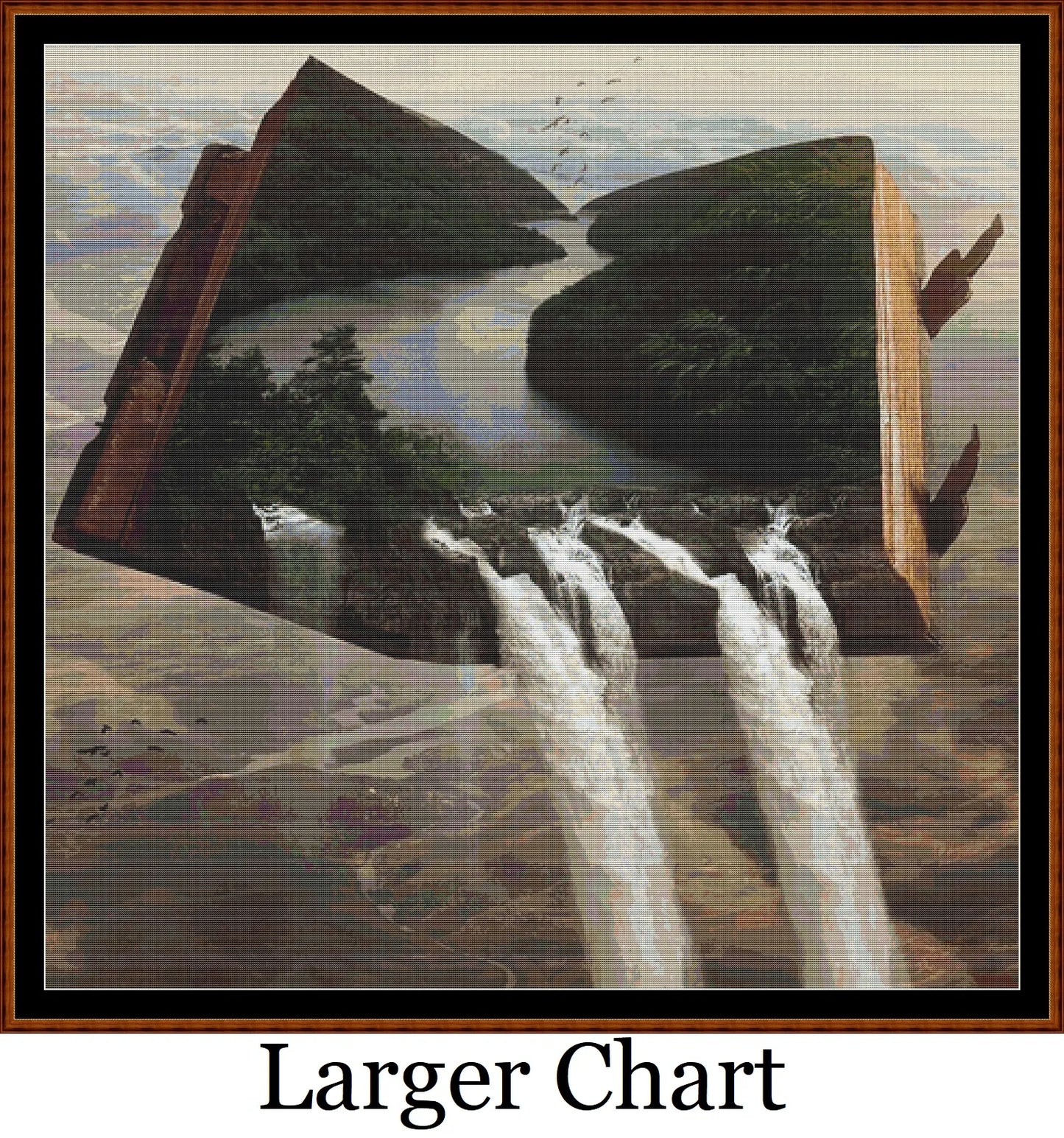 Waterfall Book