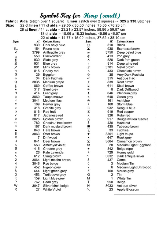 Harp fantasy music patterns created from art by Stefan Keller (kellepics) under CC0 license