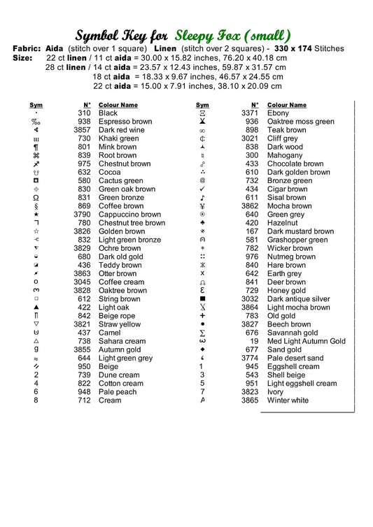 Sleepy Fox patterns created from a photo by Pexels under CC0 license