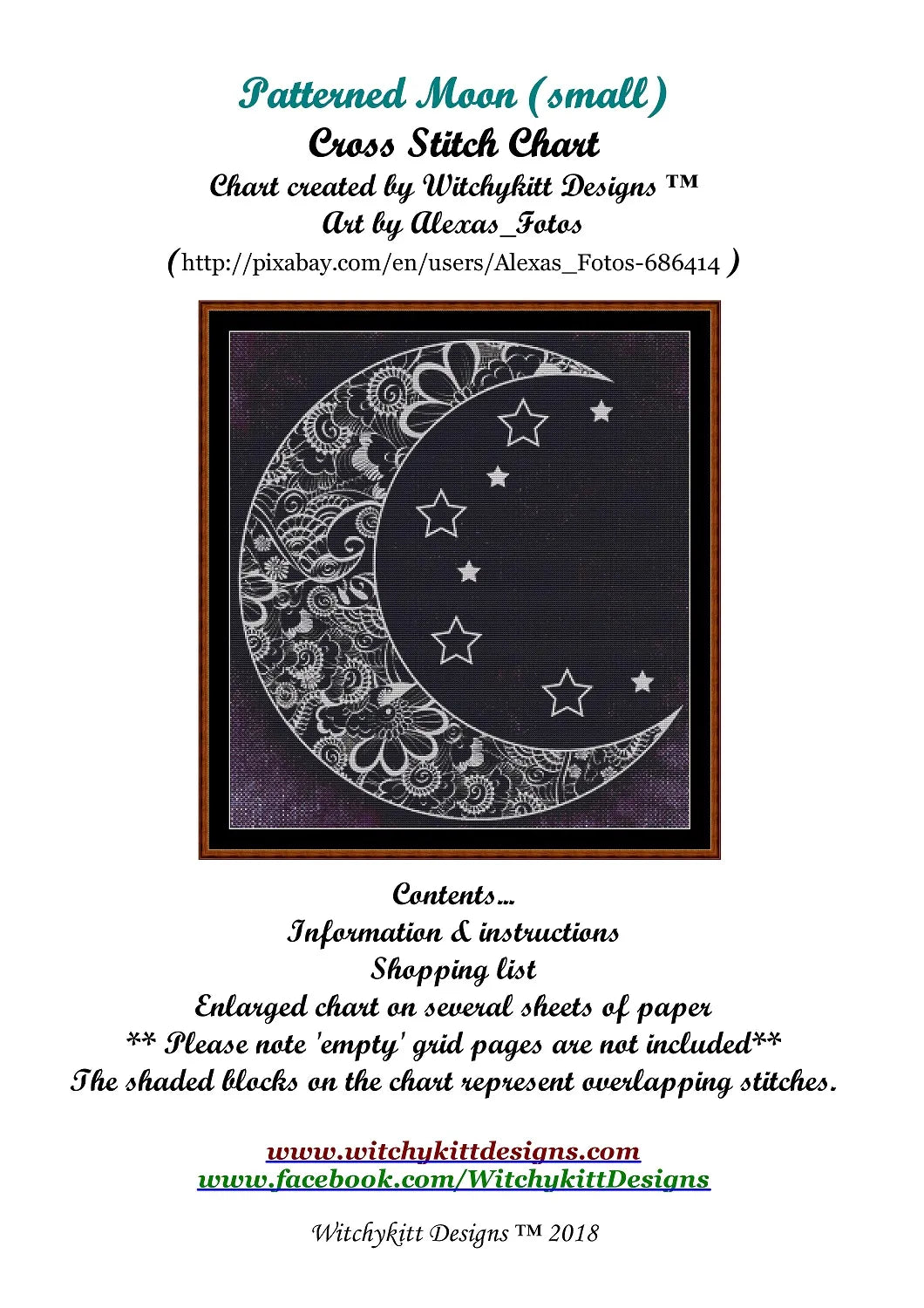Patterned Moon