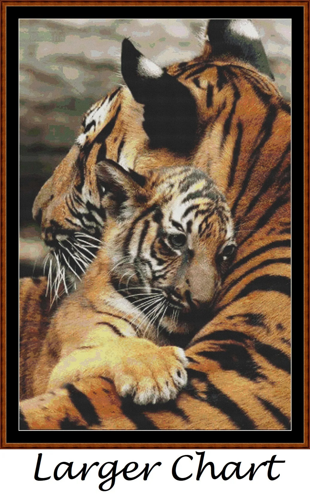 Mama's Hug - Tiger