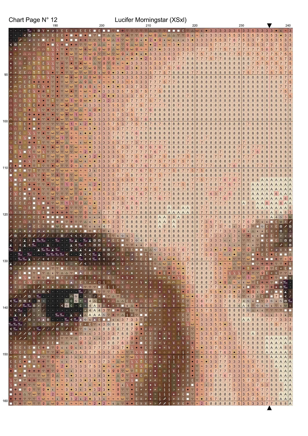 Lucifer Morningstar patterns are expertly created by Sam