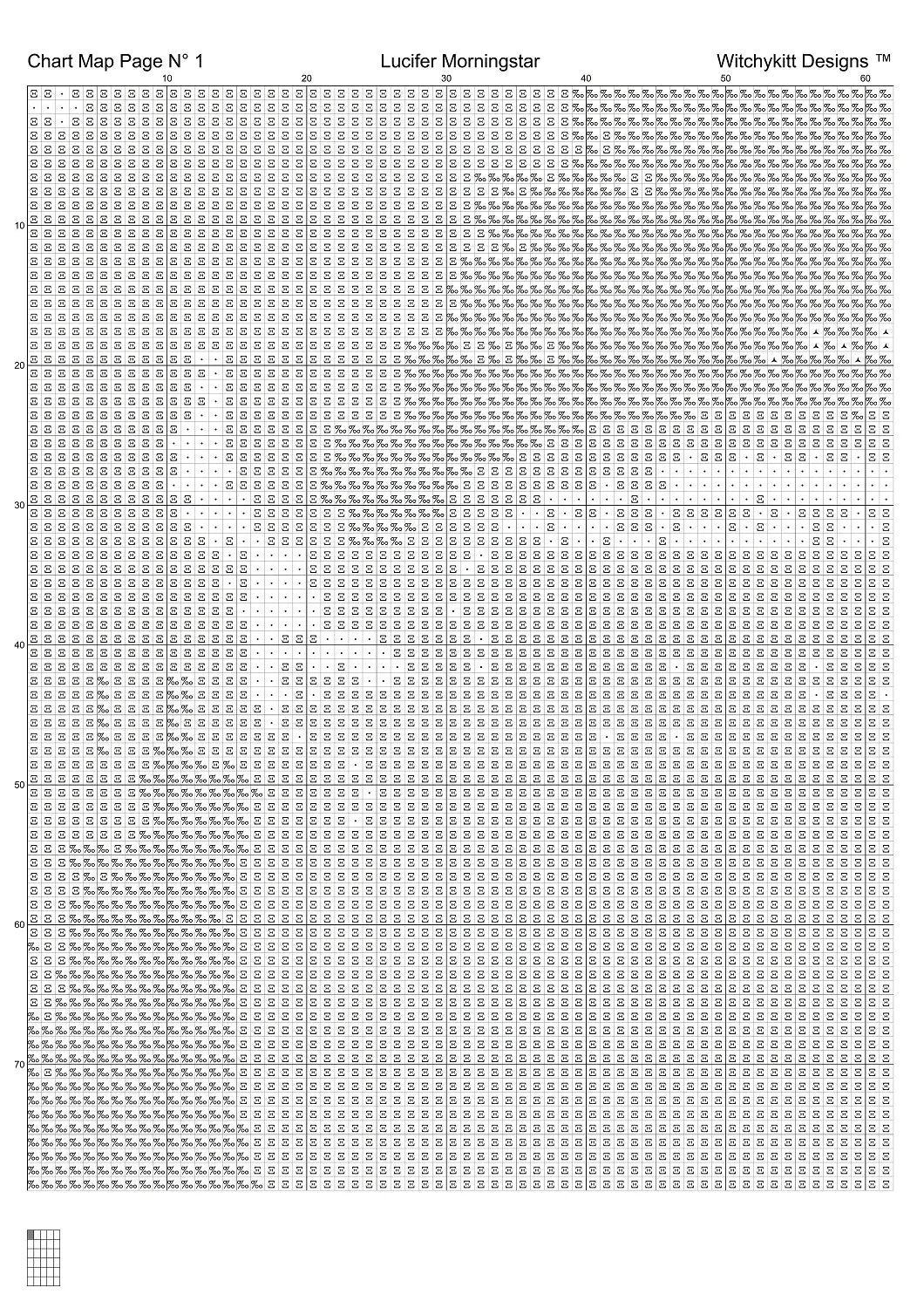 Lucifer Morningstar patterns are expertly created by Sam