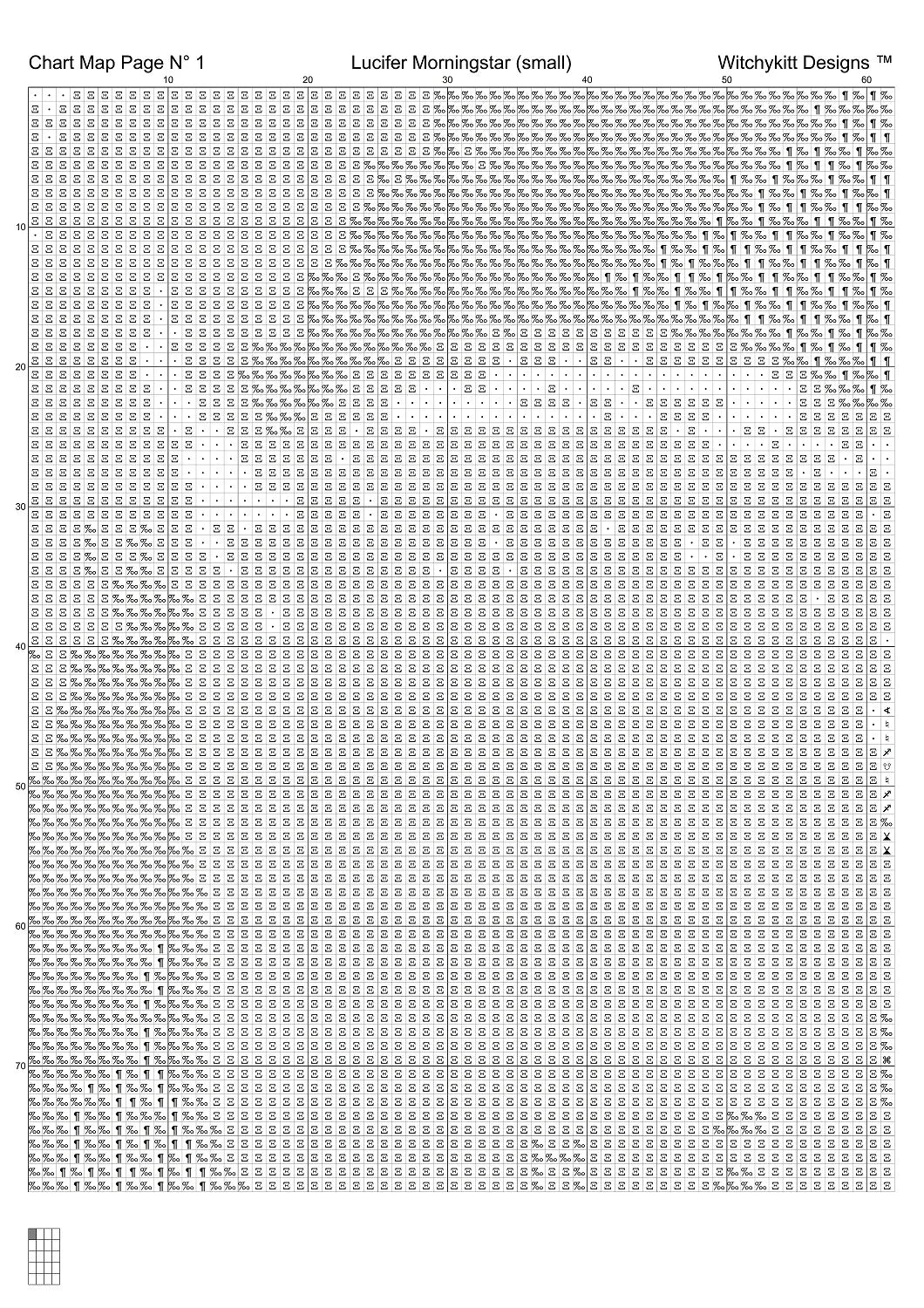 Lucifer Morningstar patterns are expertly created by Sam