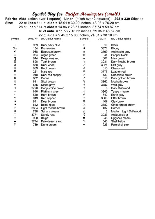 Lucifer Morningstar patterns are expertly created by Sam