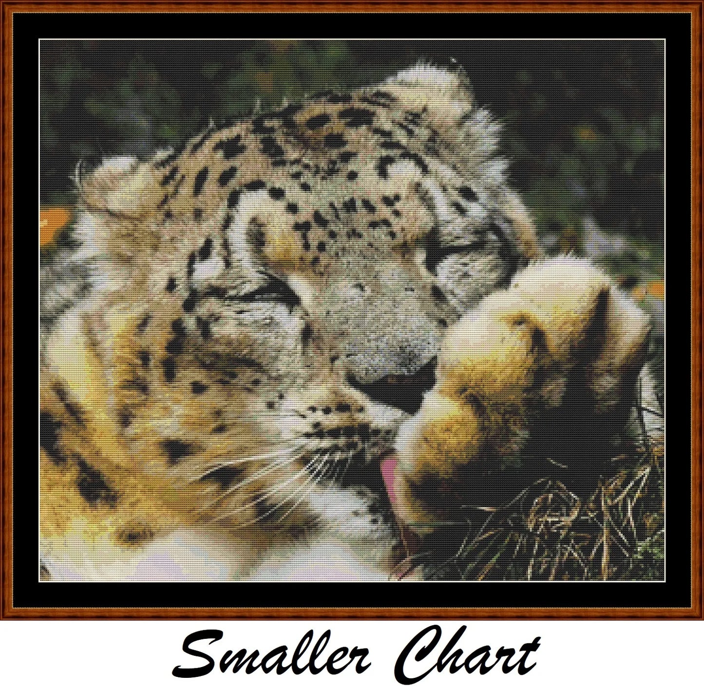 Clean Paws cross stitch patterns are expertly created from art by Gellinger under CC0 license