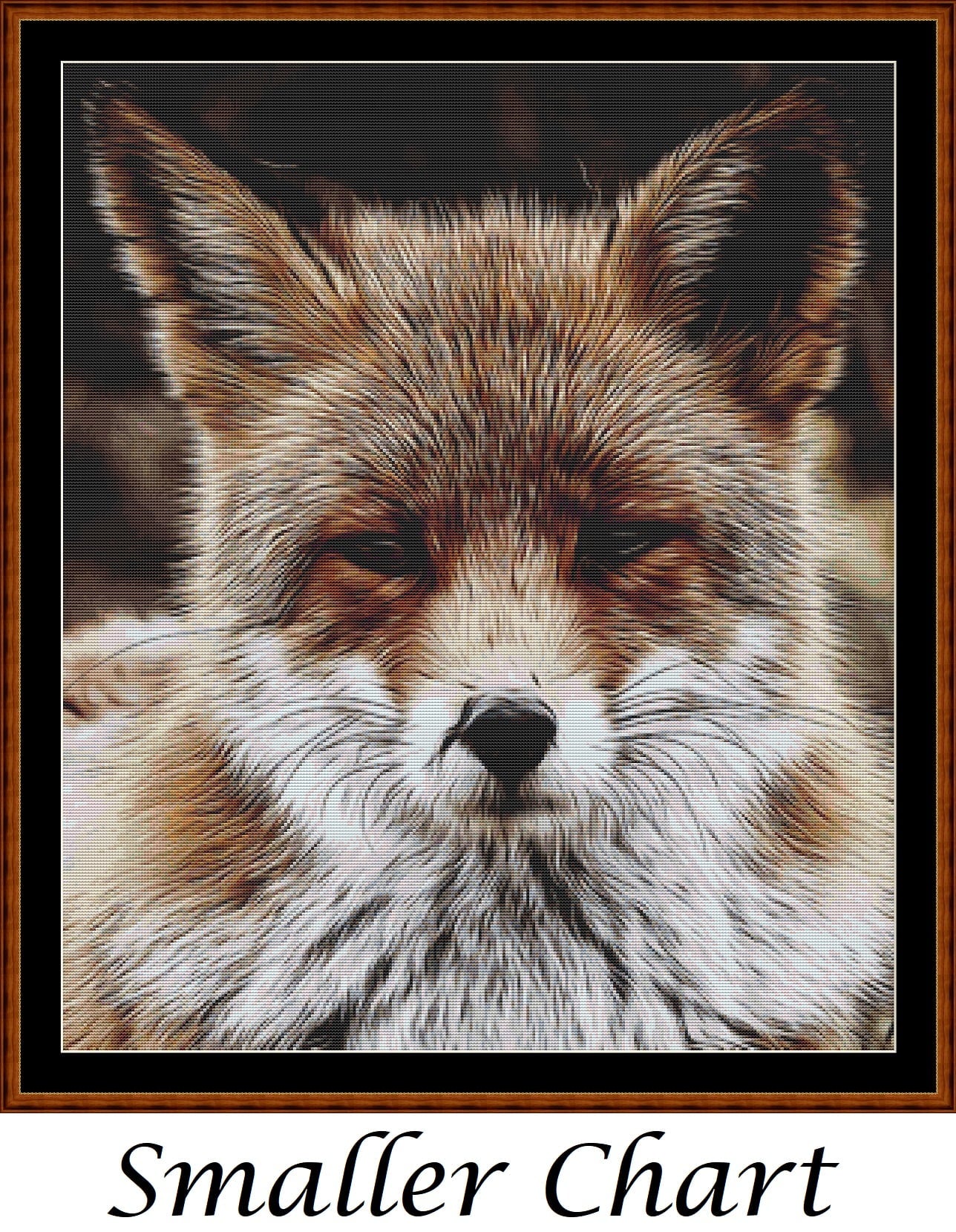 The Red Fox patterns created from art by Brigitte Werner (ArtTower) under CC0 license