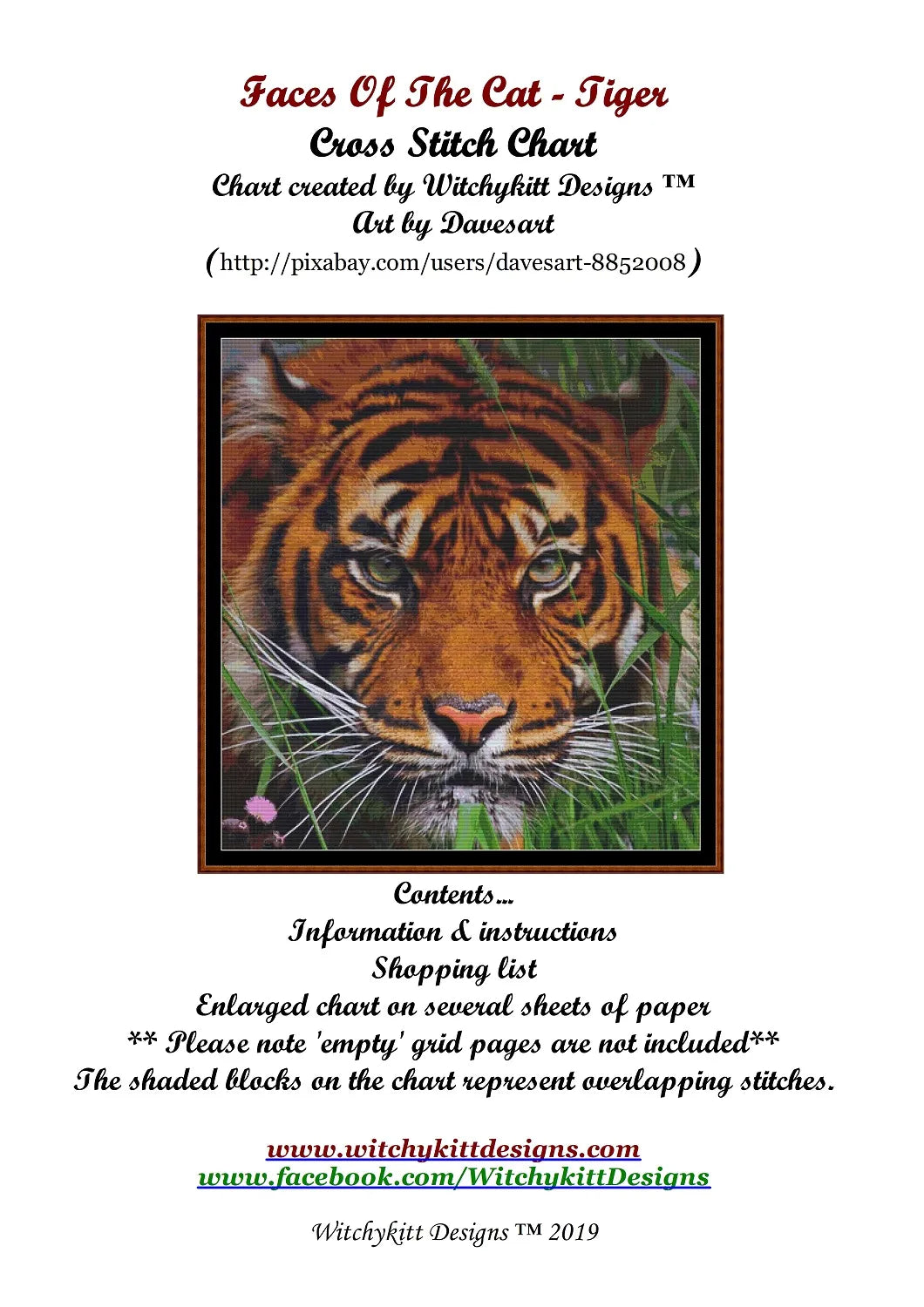 Faces Of The Cat - Tiger
