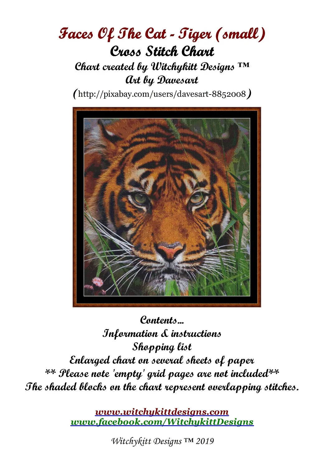 Faces Of The Cat - Tiger