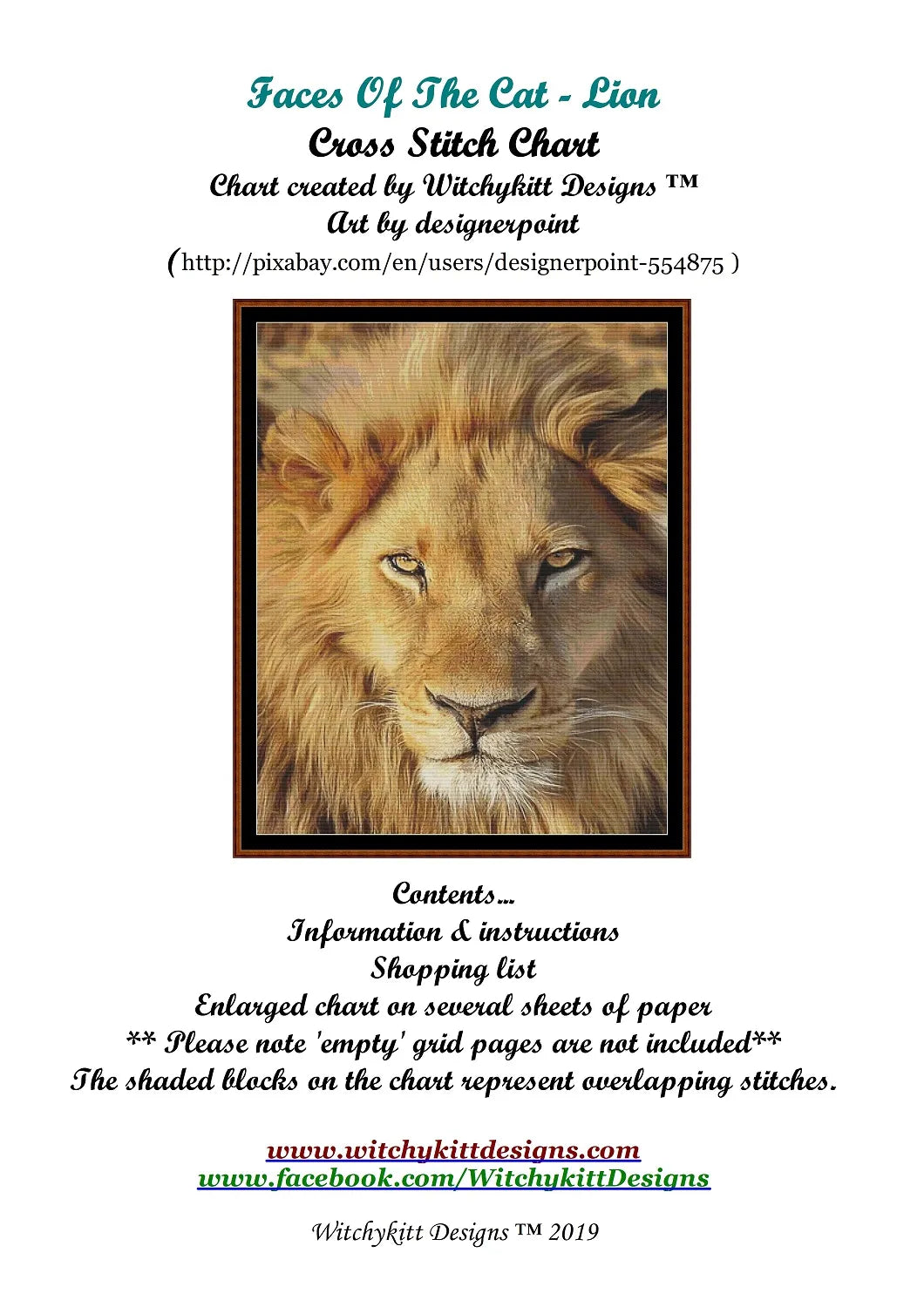 Faces Of The Cat - Lion
