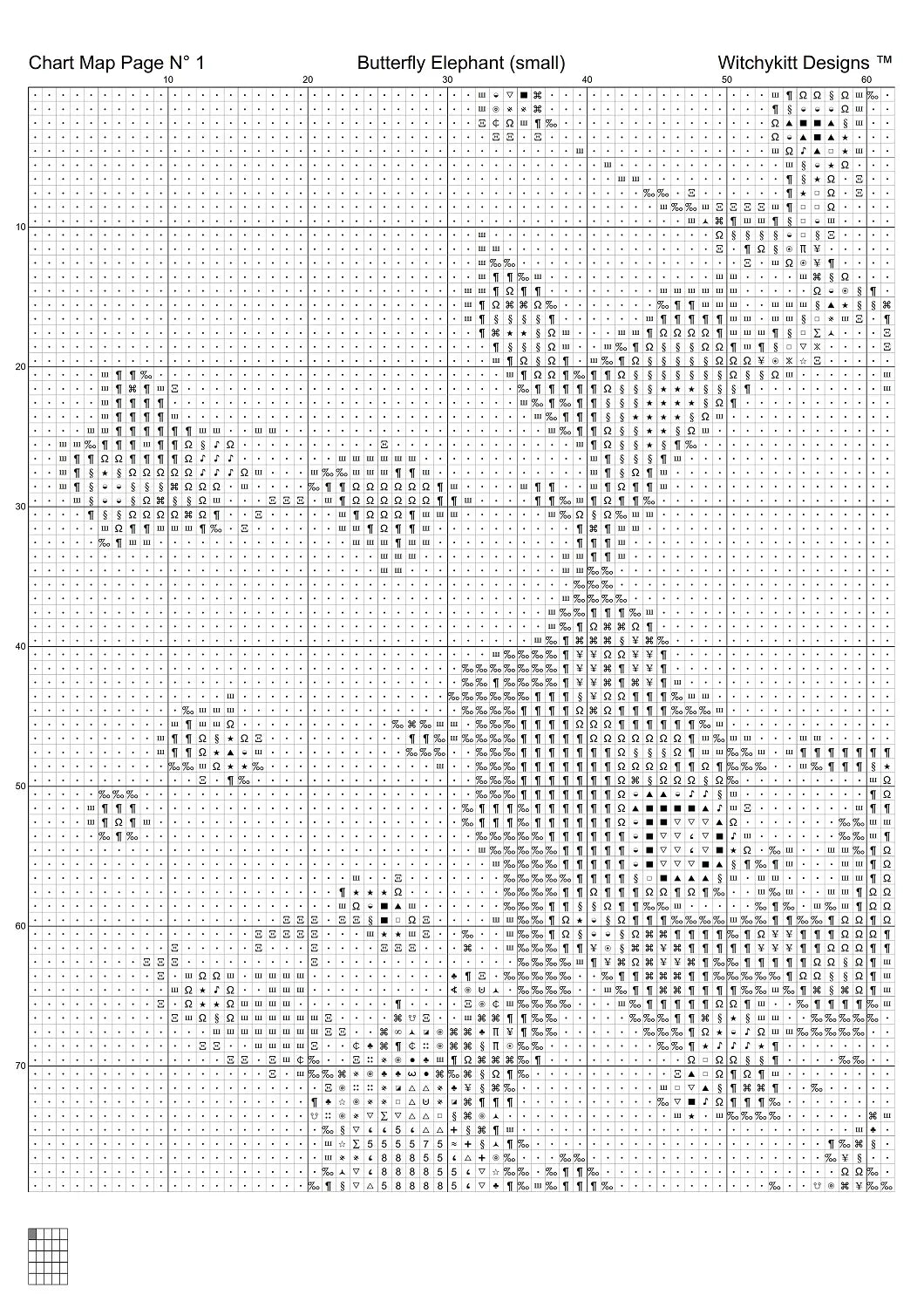 Butterfly Elephant fantasy patterns created from art by Эльвина Якубова (elvina1332) under CC0 license