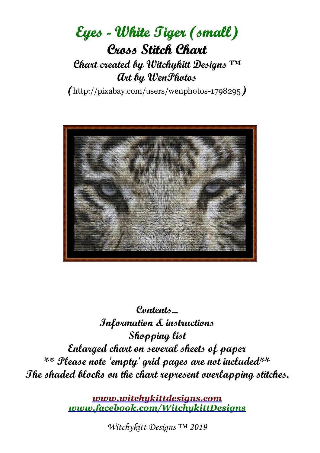Eyes - White Tiger