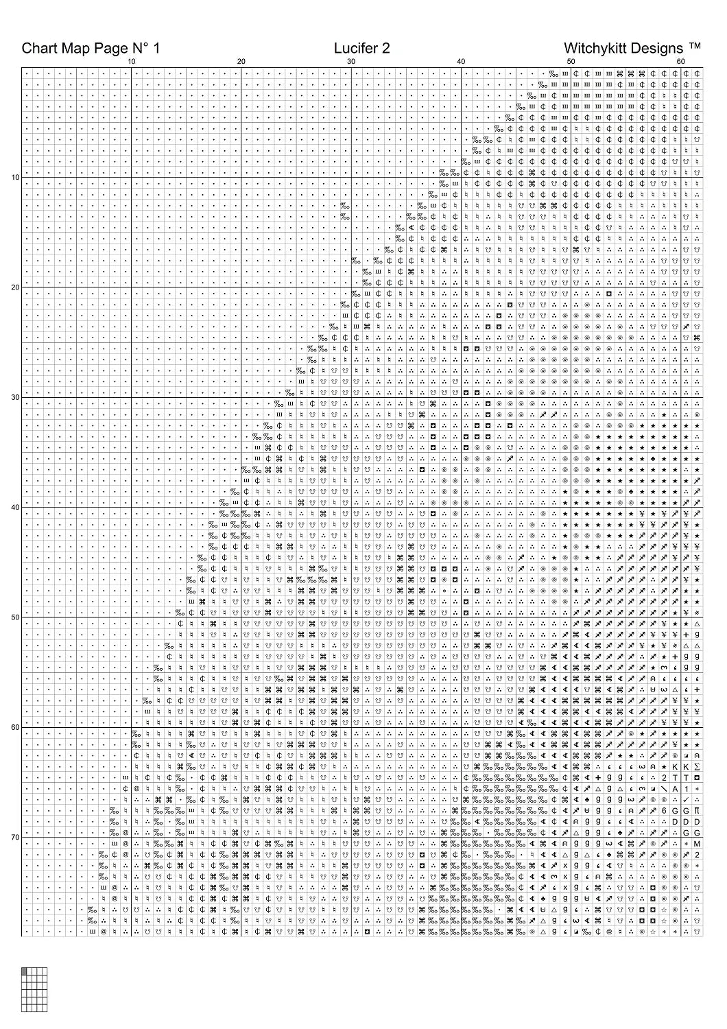 Lucifer 2 TV devil patterns created by Sam