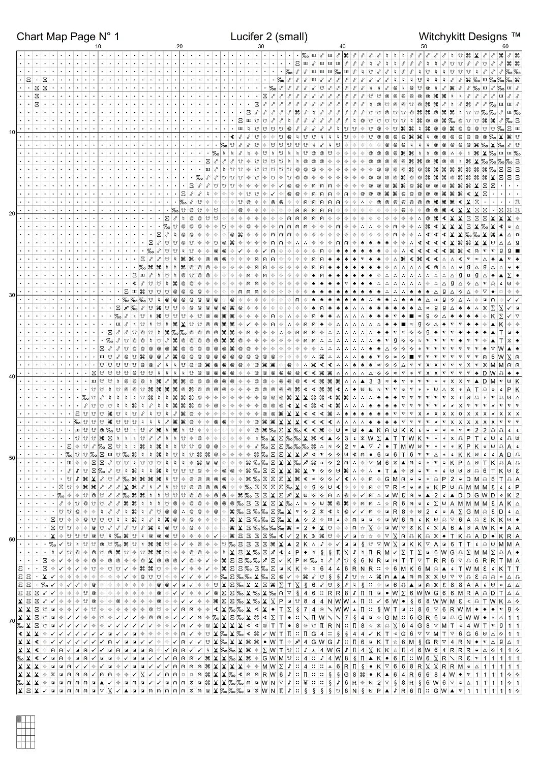Lucifer 2 TV devil patterns created by Sam