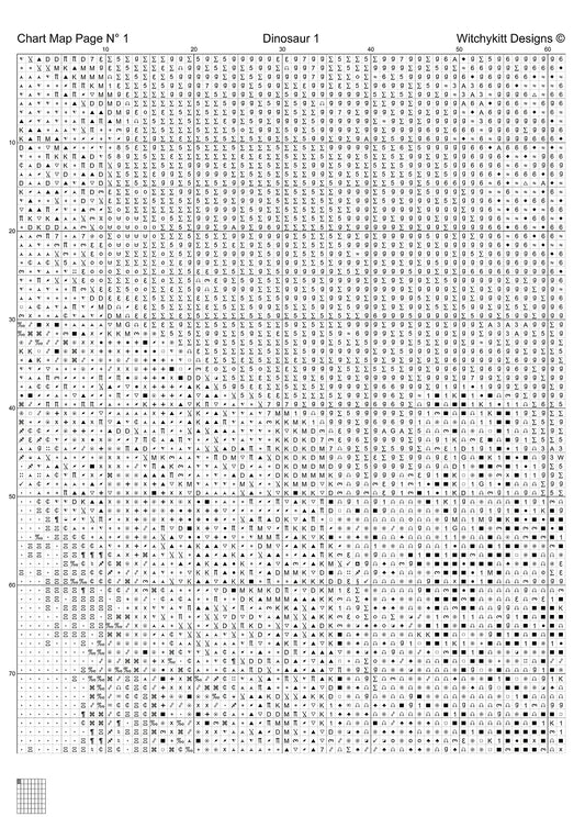 Dinosaurs ~ 2 requested patterns pack
