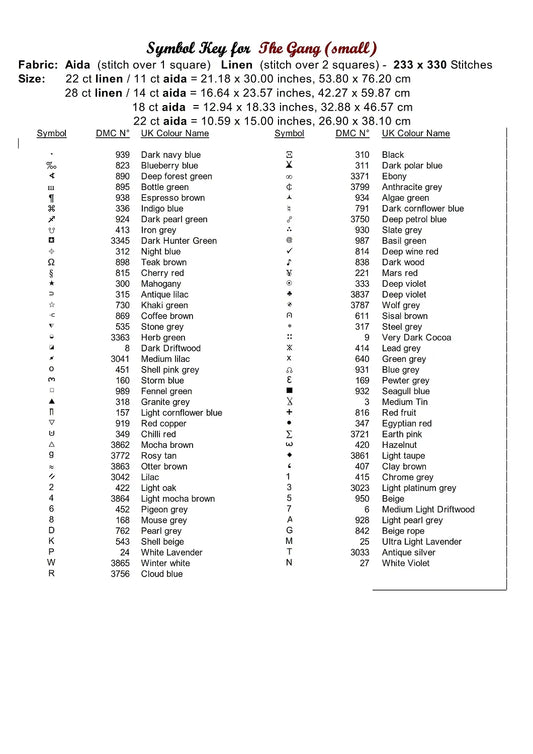 The Gang DC TV patterns created by Sam