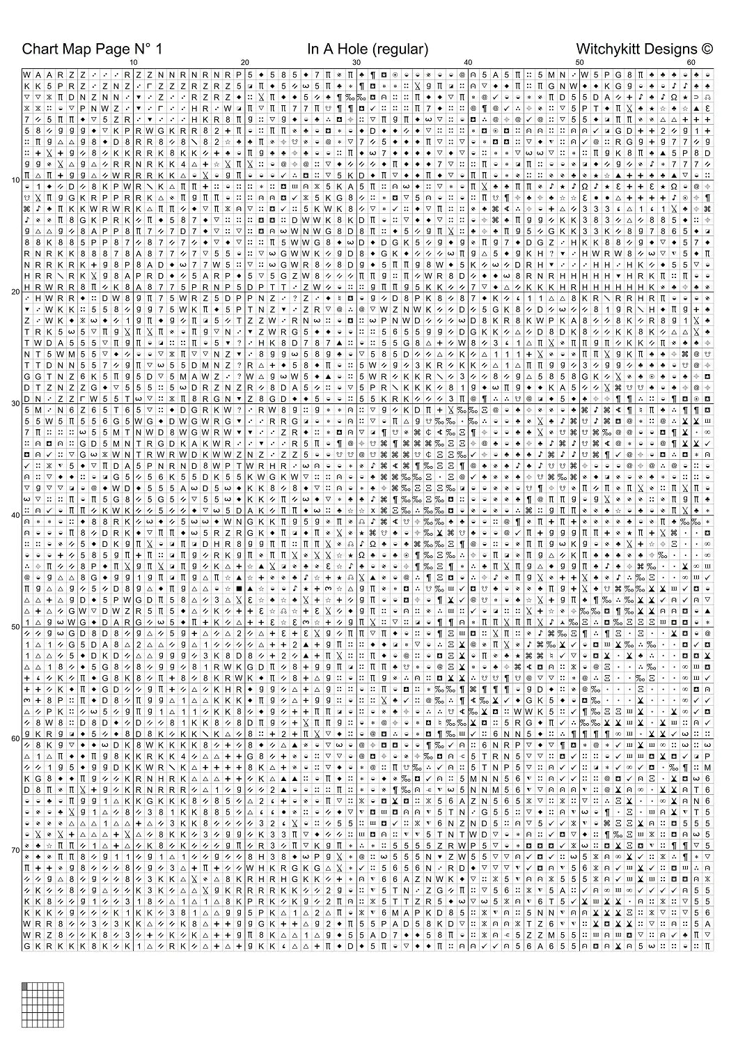 In A Hole chipmunk cross stitch patterns are expertly created from art by Jack Bulmer under CC0 license