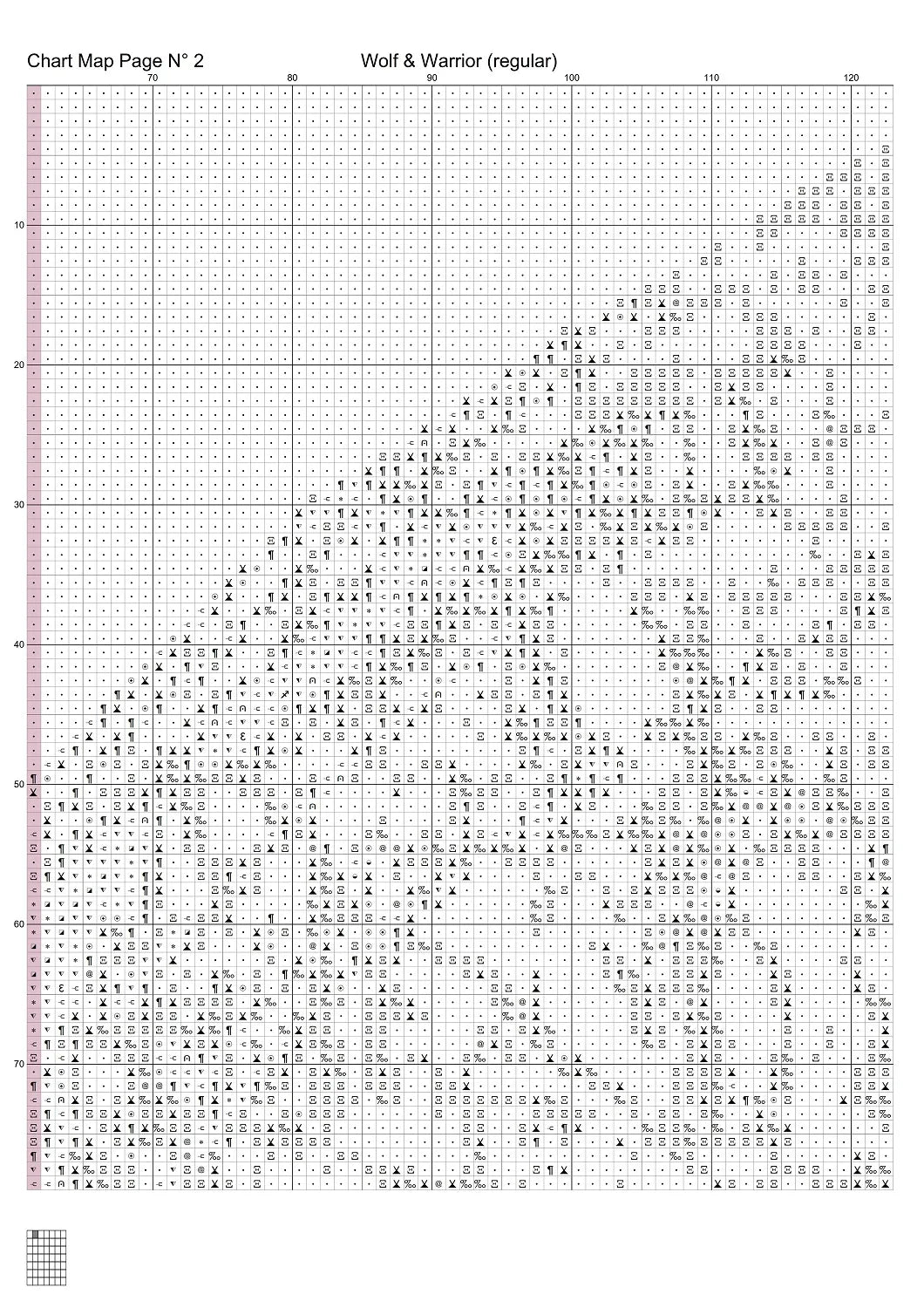 Wolf & Warrior cross stitch patterns are a fantasy design expertly created from art by Jim Cooper under Public Domain CC0 license