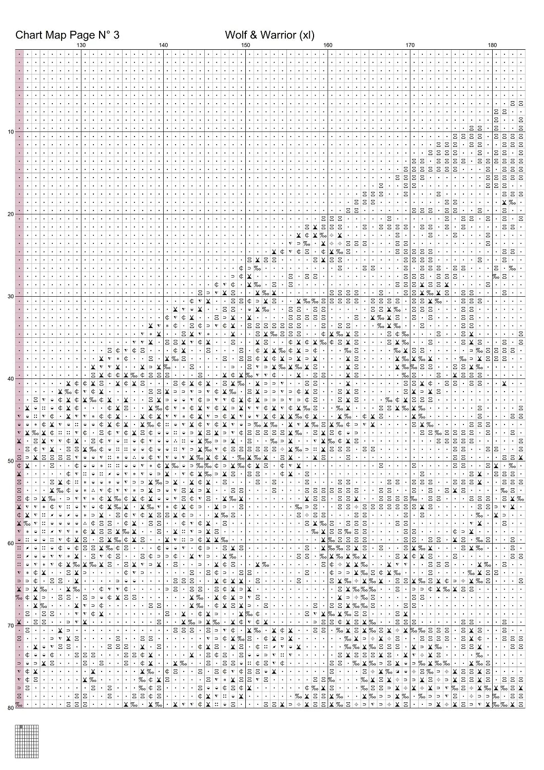 Wolf & Warrior cross stitch patterns are a fantasy design expertly created from art by Jim Cooper under Public Domain CC0 license