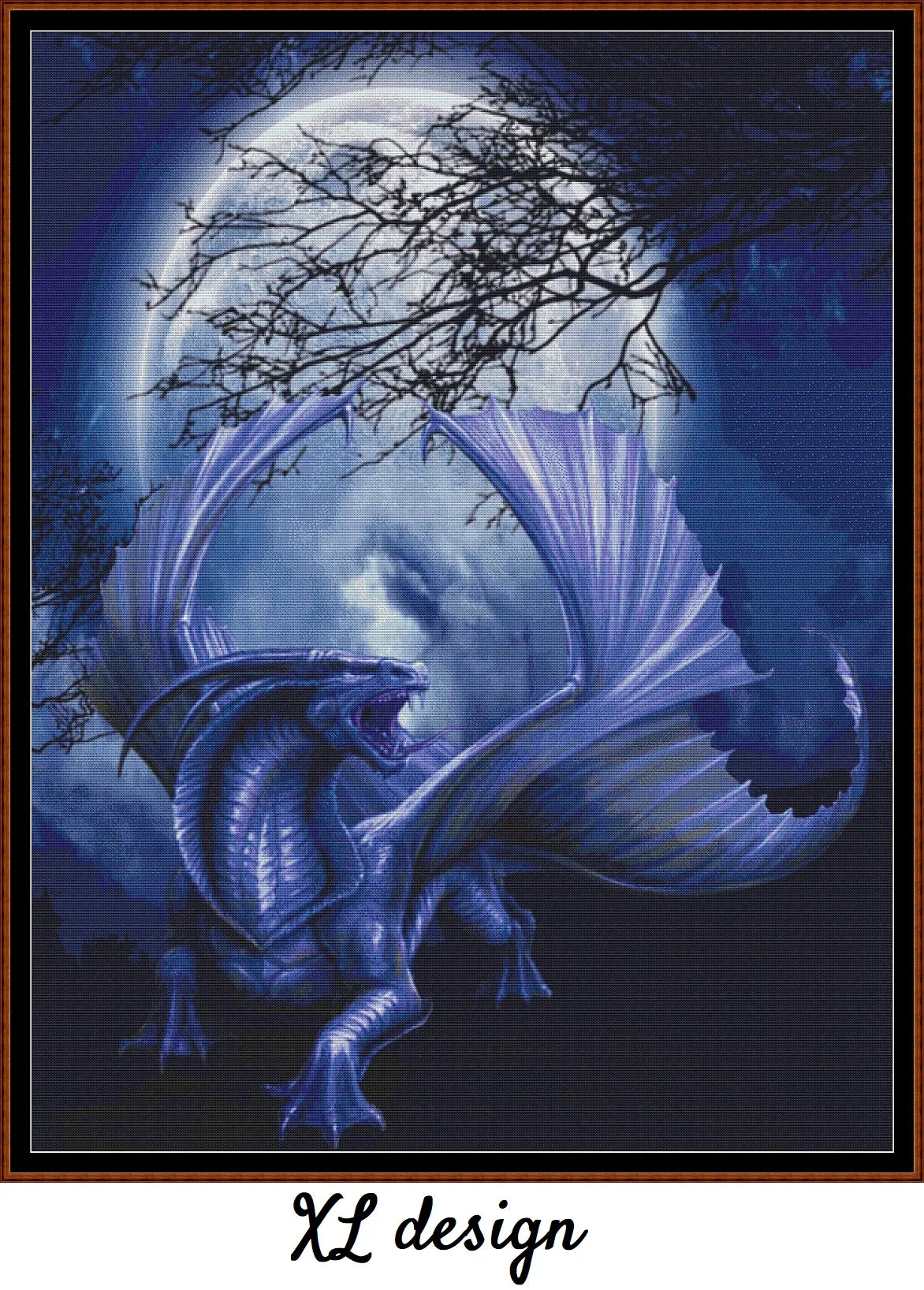 Moonscapes - Lilac Dragon