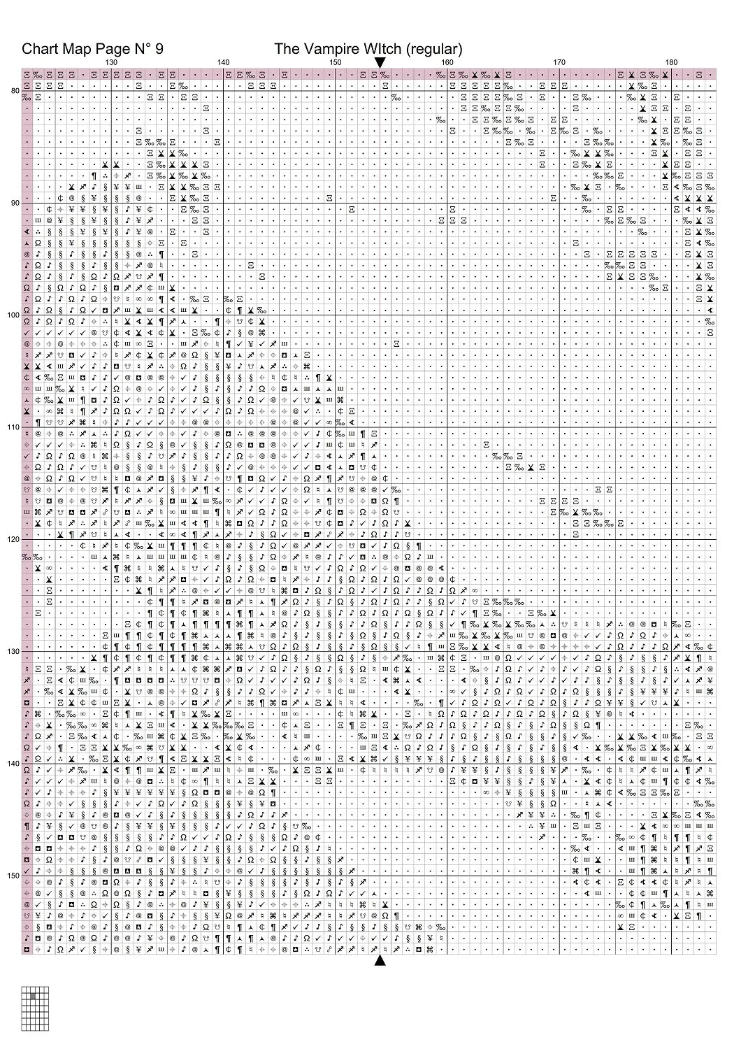 The Vampire Witch patterns are expertly created from art by Rachealmarie under Public Domain CC0 license