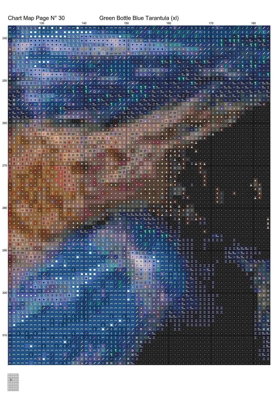 Green Bottle Blue Tarantula *requested pattern*
