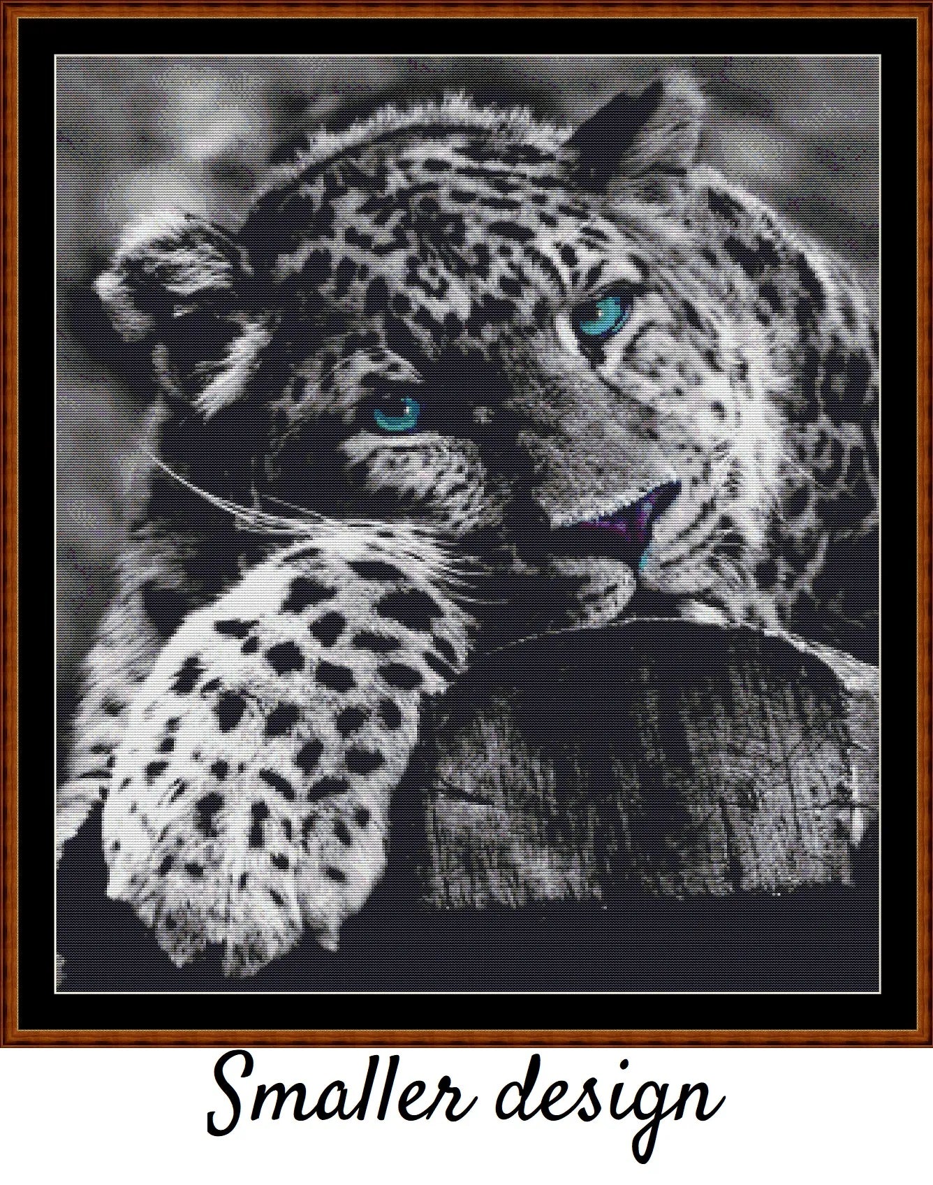 Blue-Eyed Leopard
