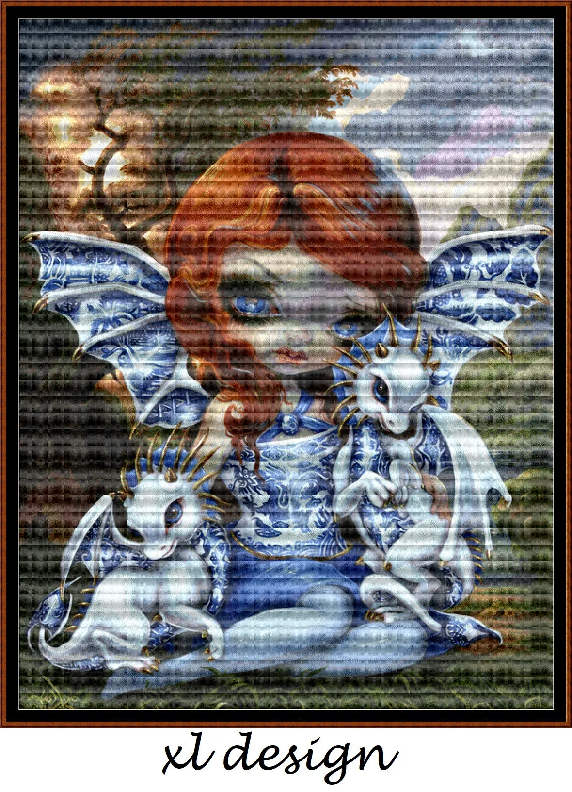 Blue Willow Dragonlings