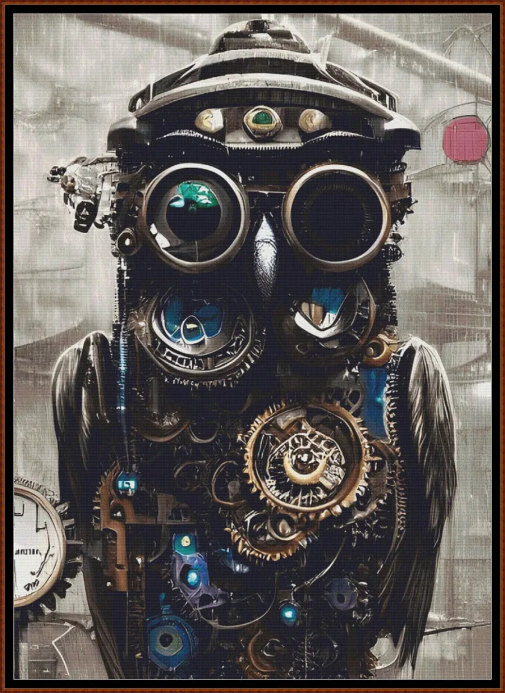 Steampunk Owl