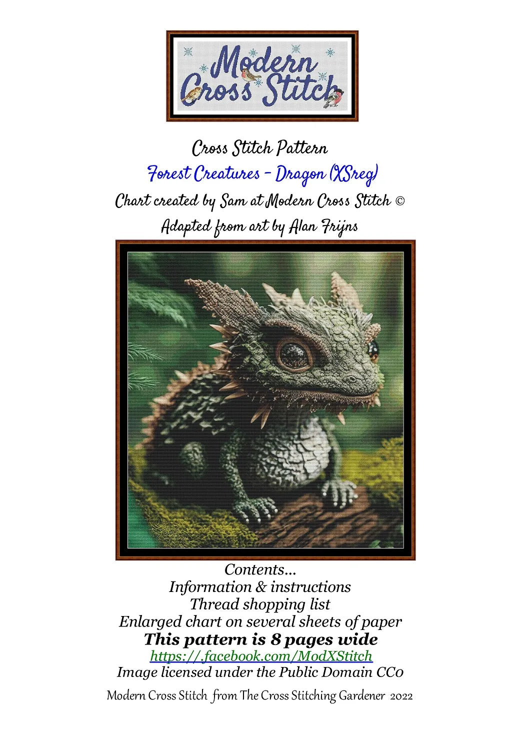 Forest Creatures - Dragon