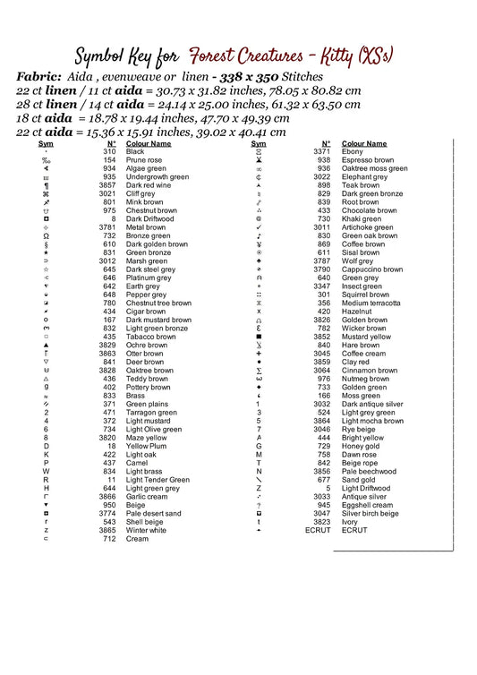 Forest Creatures - Kitty