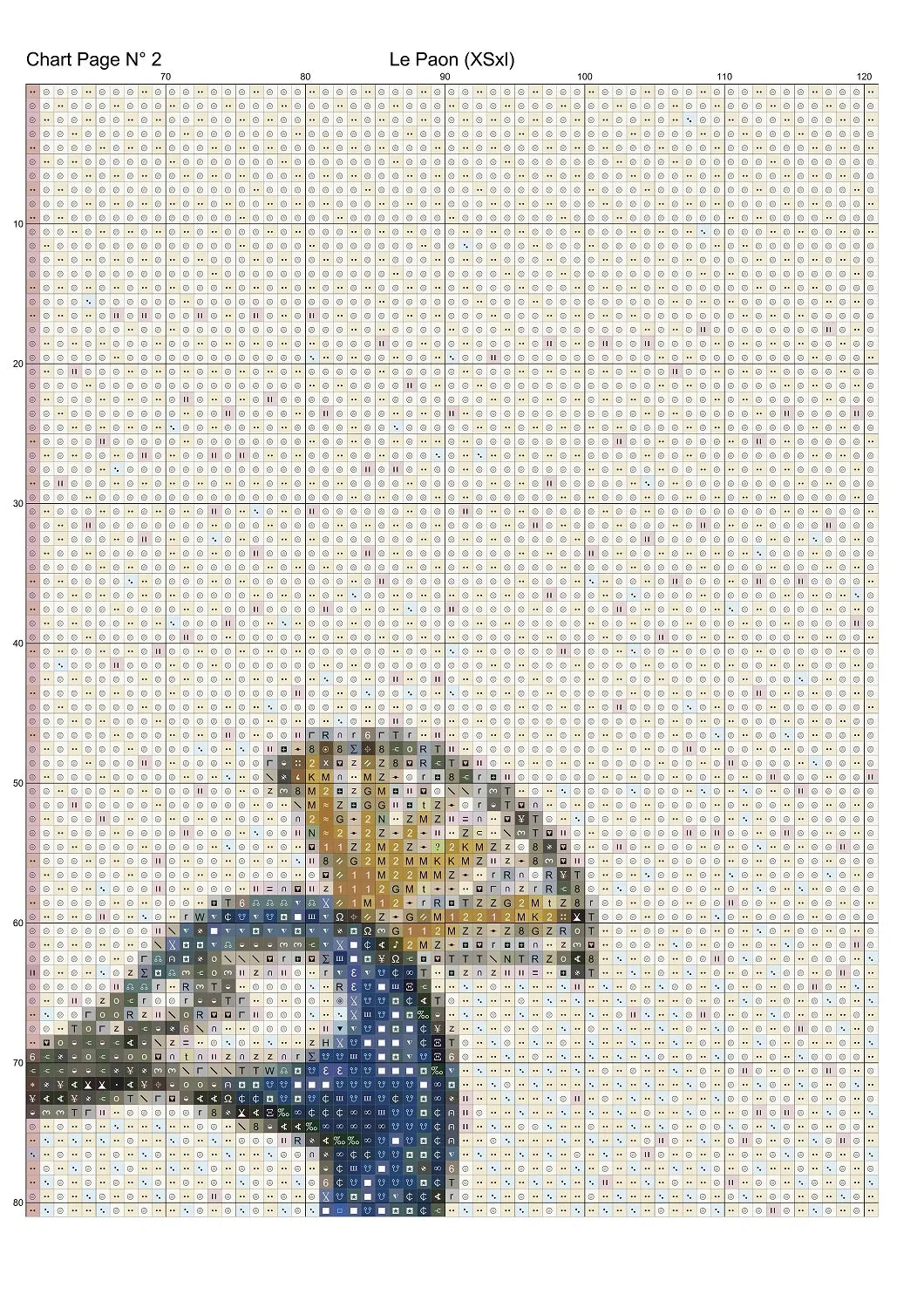 Le Paon (peacock)