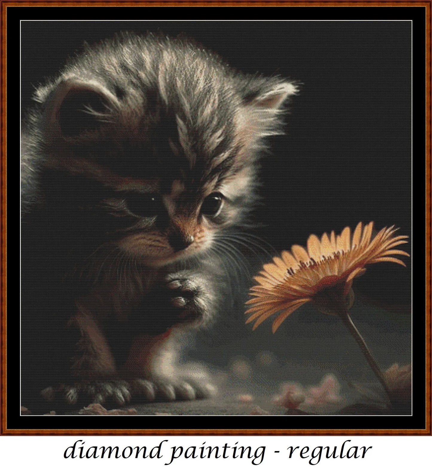 Kitty's First Flower