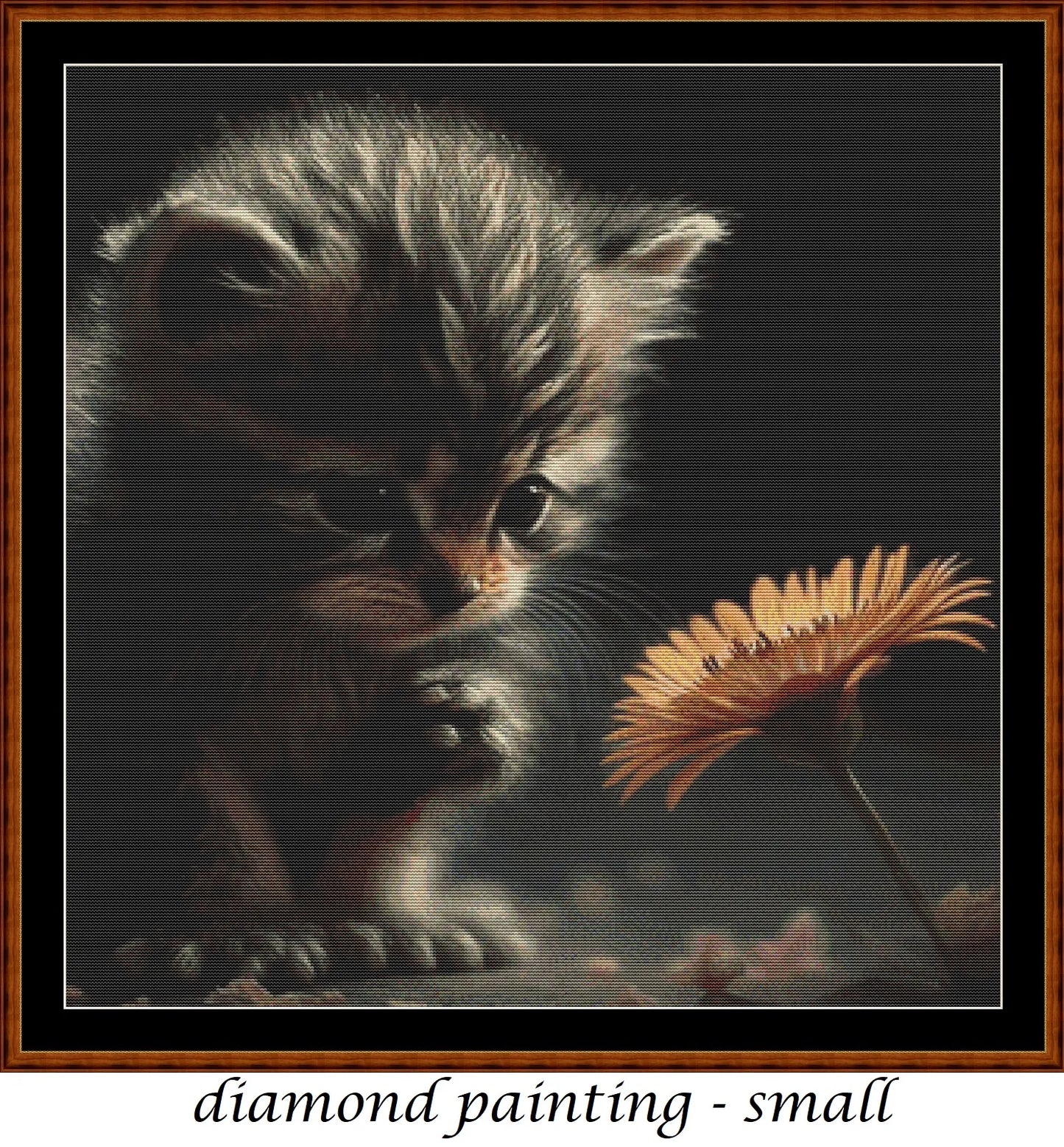 Kitty's First Flower