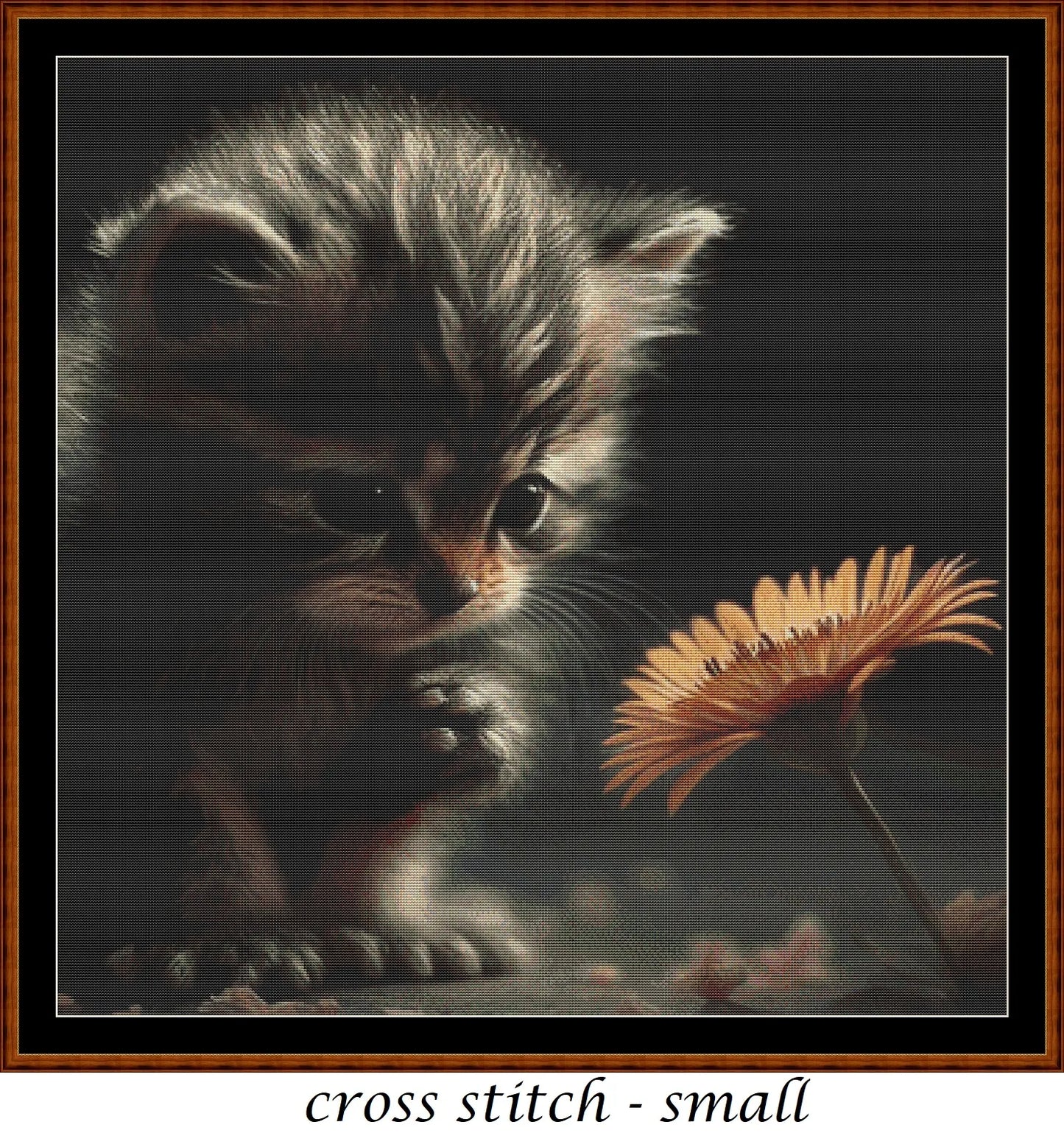 Kitty's First Flower