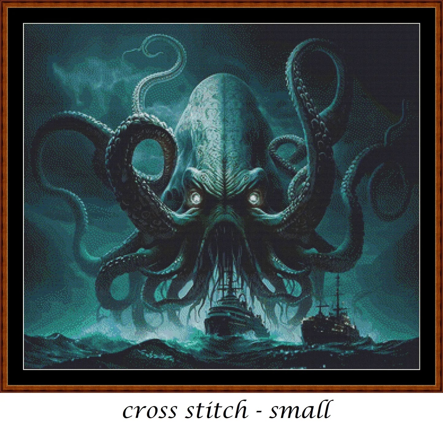 The Kraken patterns are expertly created from art by crannpic under Public Domain CC0 license