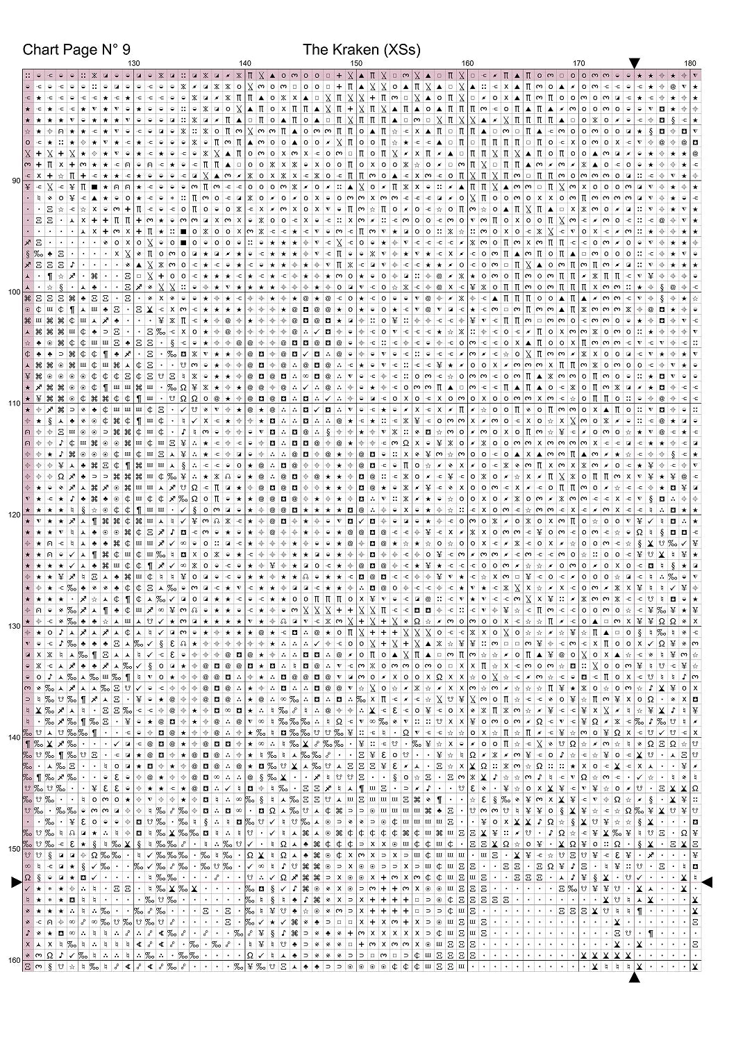 The Kraken patterns are expertly created from art by crannpic under Public Domain CC0 license
