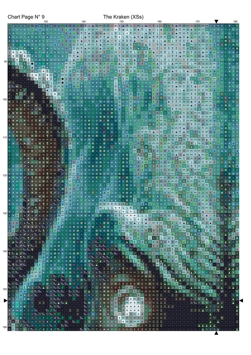 The Kraken patterns are expertly created from art by crannpic under Public Domain CC0 license