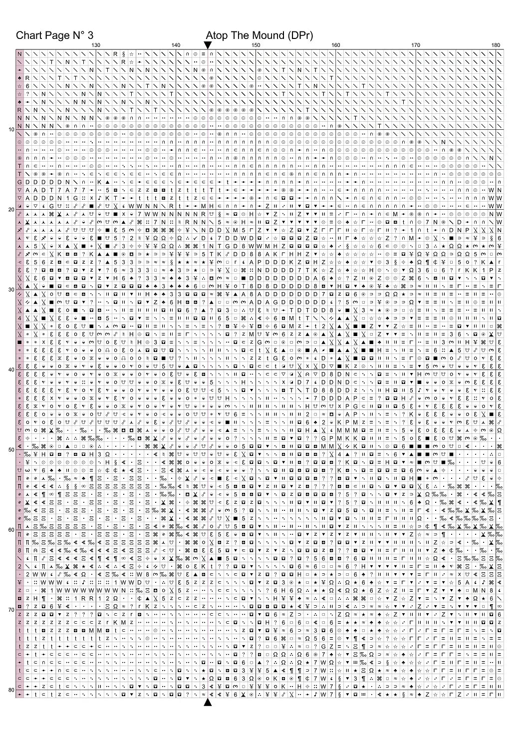 Atop The Mound patterns are expertly created from art by Gismi under Public Domain CC0 license
