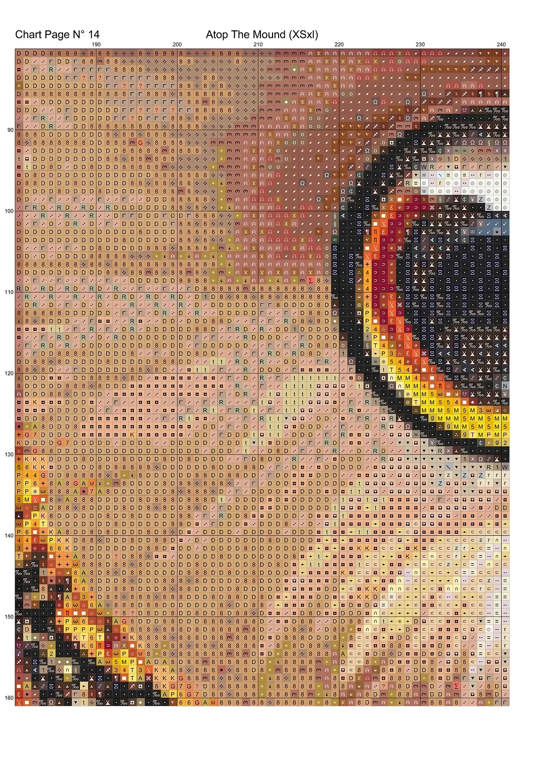 Atop The Mound patterns are expertly created from art by Gismi under Public Domain CC0 license
