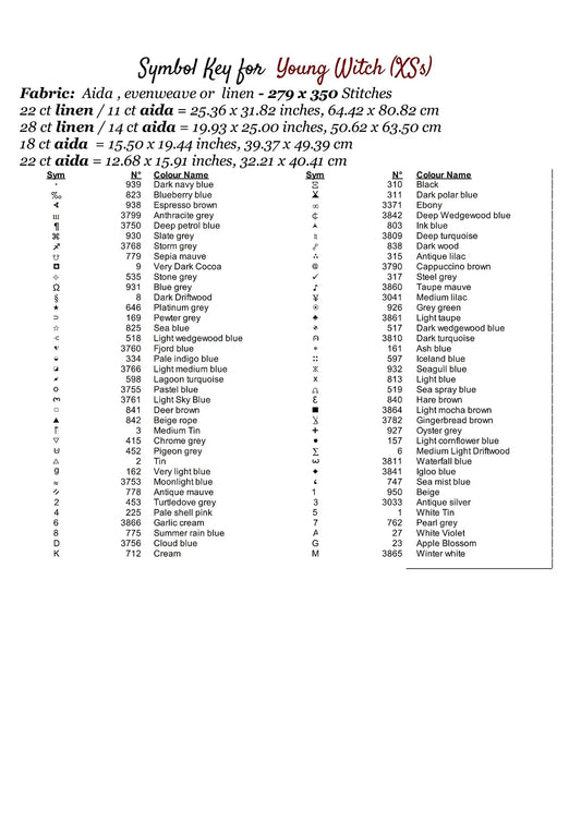 Young Witch patterns are expertly created from art by Julius H under Public Domain CC0 license