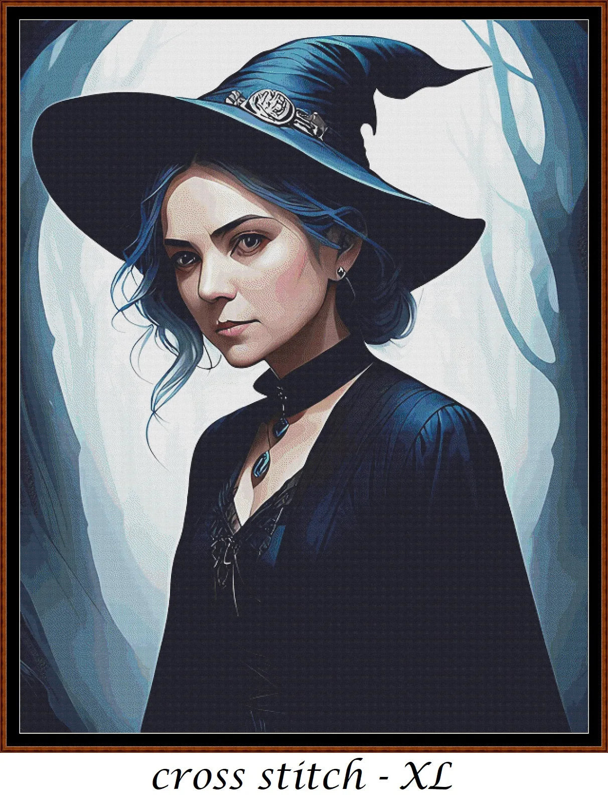 Young Witch patterns are expertly created from art by Julius H under Public Domain CC0 license