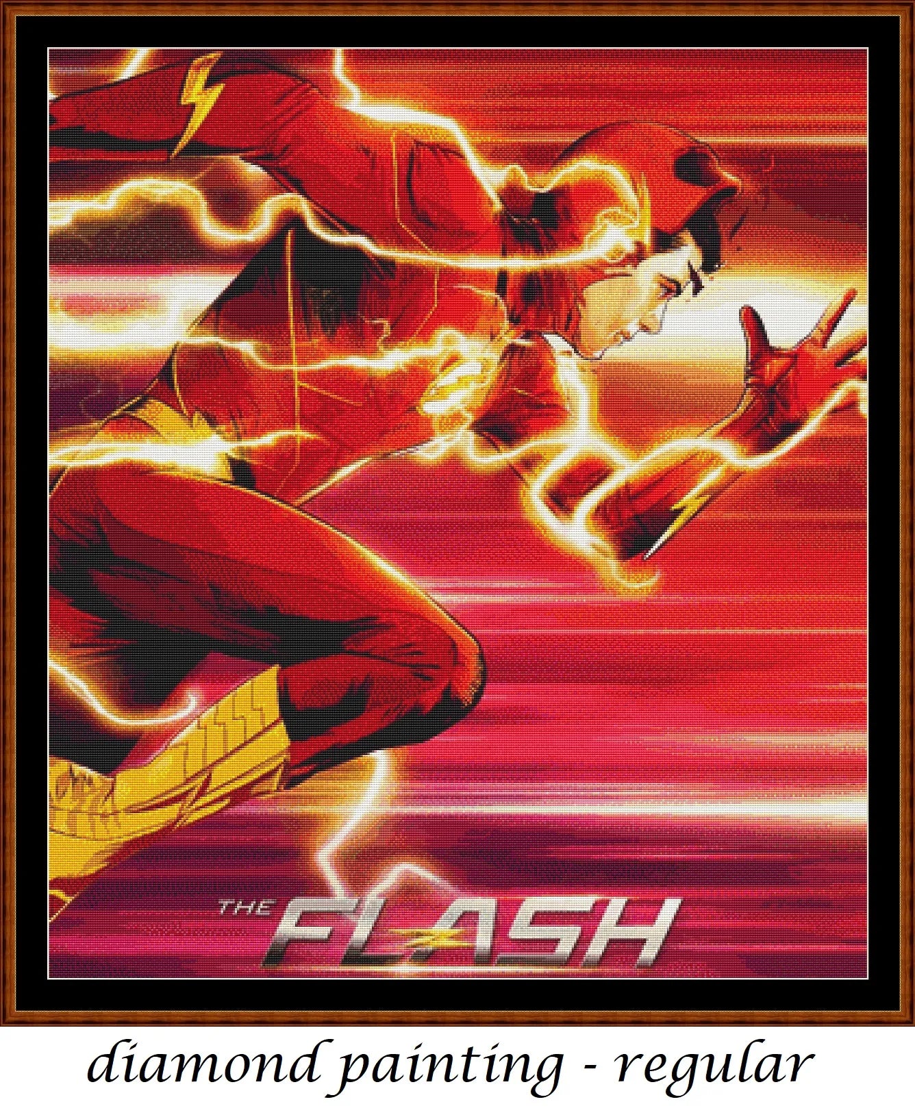 The Flash patterns are expertly created from art by Julius H under Public Domain CC0 license