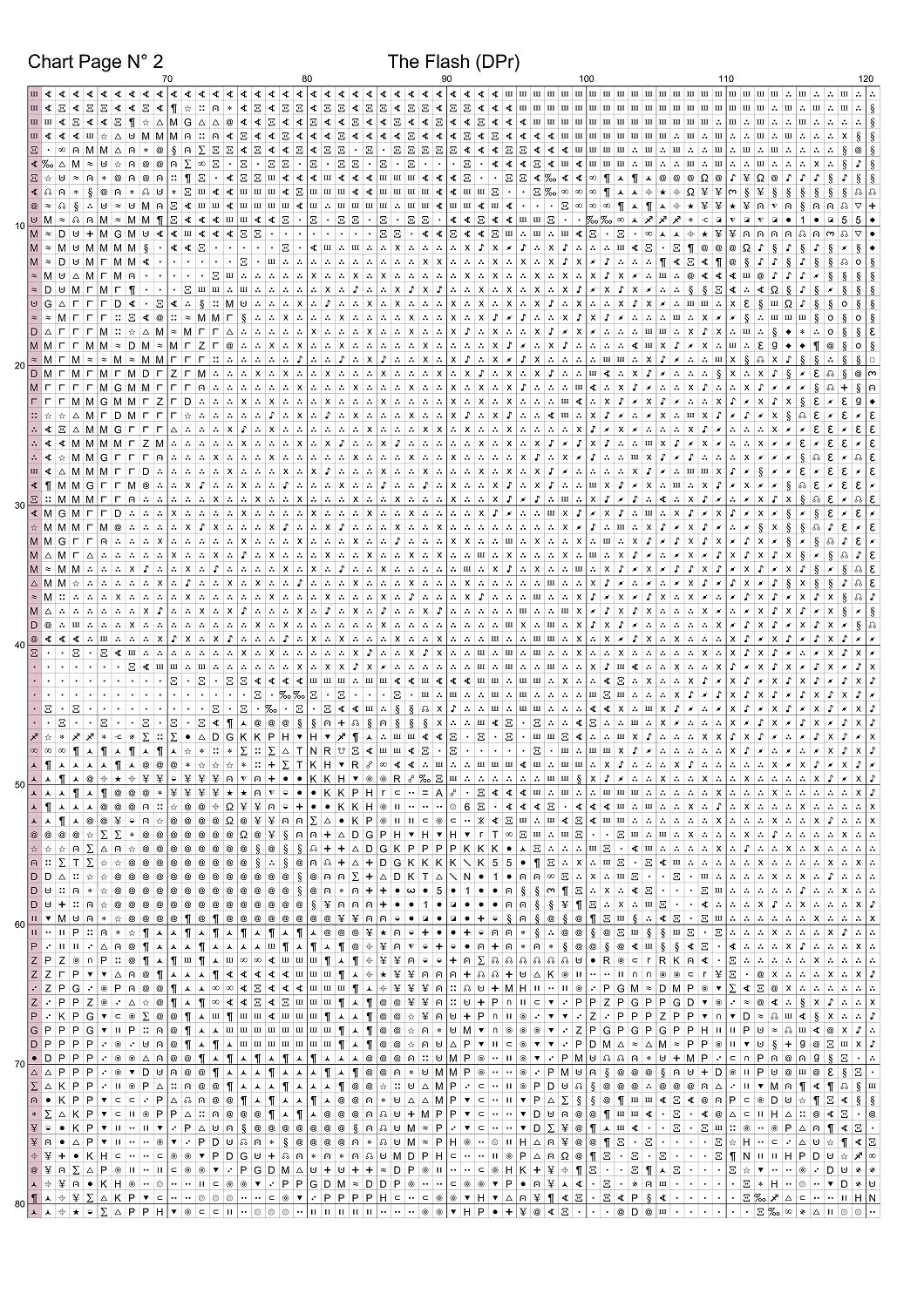 The Flash patterns are expertly created from art by Julius H under Public Domain CC0 license