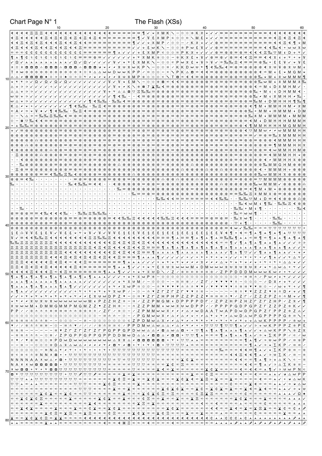The Flash patterns are expertly created from art by Julius H under Public Domain CC0 license