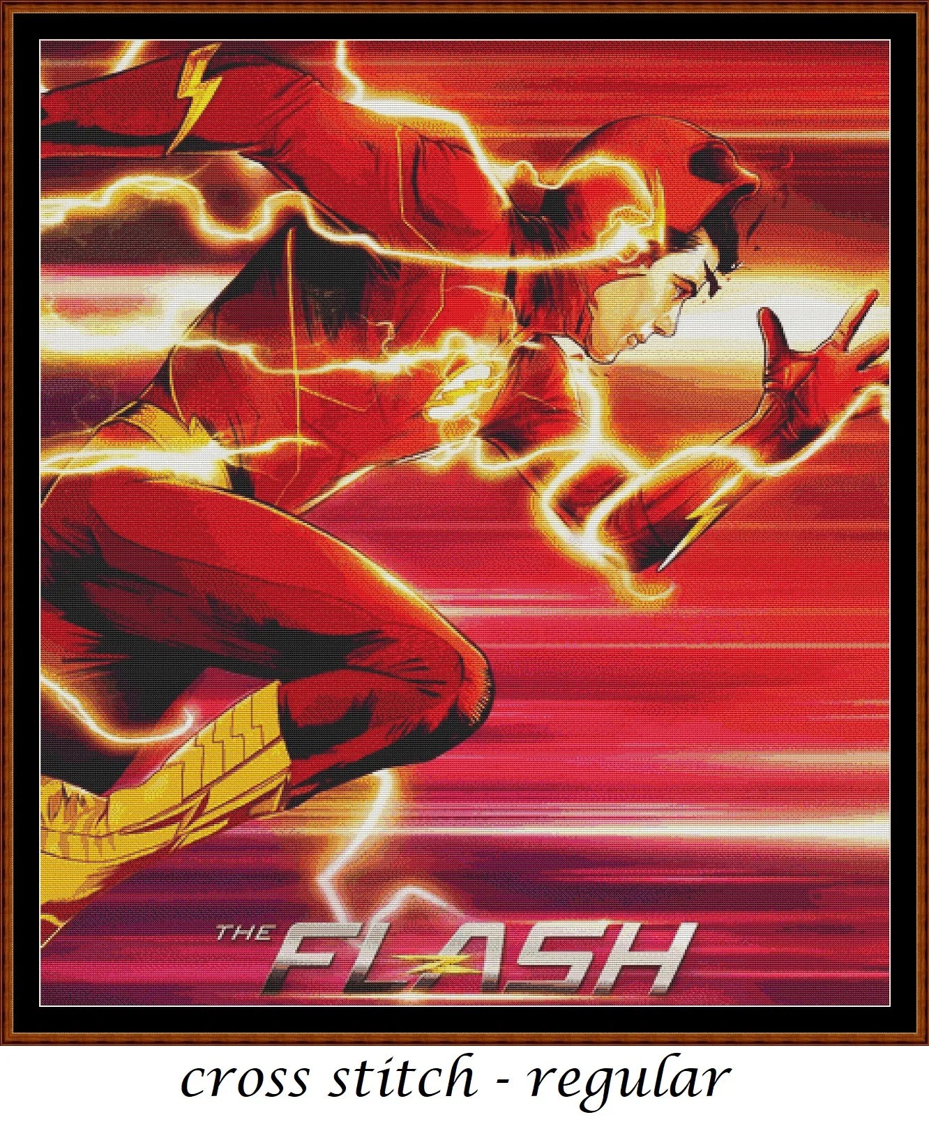 The Flash patterns are expertly created from art by Julius H under Public Domain CC0 license