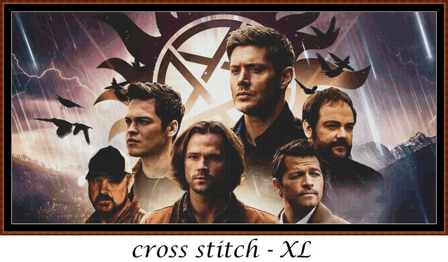 The Guys From Supernatural patterns are expertly created by Sam